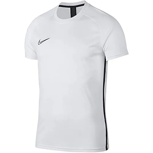 Nike Dri-Fit Academy, T-Shirt Uomo, White/Black/Black, 2XL