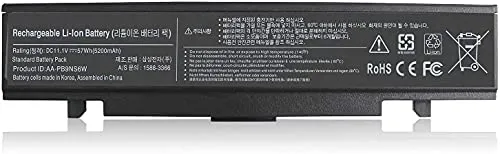 Topnma AA-PB9NC6B NP350E7C PB9NS6W AA-PB9NS6W NP300E5A AA-PB9MC6W AA-PB9NC6W NP300V5A Batteria per SAMSUNG R468 Rv408 Rv508 Rv411 Rv415 Rv511 Rv515 Rv510 R420 R470 R478 R480 [5200mAh 6-celle 11.1V]