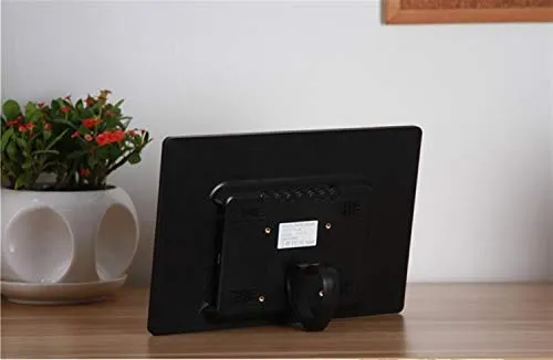 YINGJUN-DRESS Cornice per Foto digitali WiFi 13 Pollici TFT LED Digital Photo Frame Camera Photo con Telecomando elettronico Photo Frame MP3 MP4 Film Alarm Clock Telecomando (Color : Black)