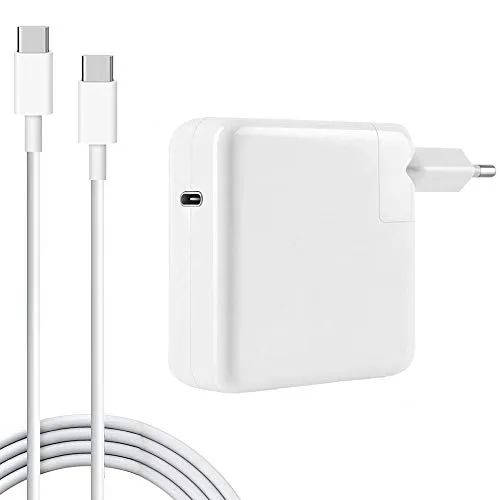 87W USB-C Type-C A1719 Alimentatore Caricabatterie di Ricambio per apple Latest Macbook pro 15-inch A1706 A1707 A1708 A1719 PD Fast Charger