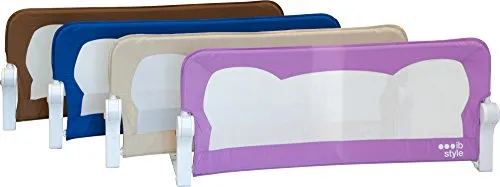 IB-Style - Barriera Letto di securezza Finn | 4 Colori | 4 Dimensioni | Bambini | Bambino | Ragazzi | 150 cm X 42 cm Viola