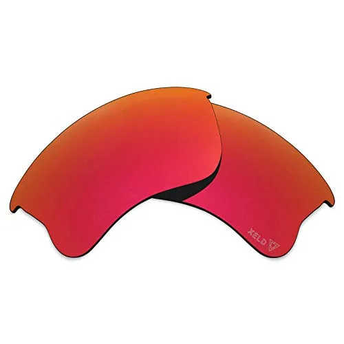 Lenti di ricambio Mryok per Oakley Flak Jacket XLJ - Opzioni Xeld - Occhiali polarizzati, colore: Rosso Taglia unica