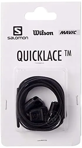 Salomon Quicklace Kit Unisex, Lacci di Ricambio, Nero (Black), One Size