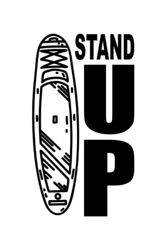 Stand Up Paddle Board: Watersports SUP Board Notebook I Summer Water Sports Paddle Board Prints Journal Notepad (A5 6" X 9" lined 120 pages)