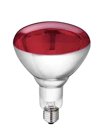 LAMPADA 150 W LEGGERA - Lampada infrarossi riscaldante per allevamento animale o alimenti
