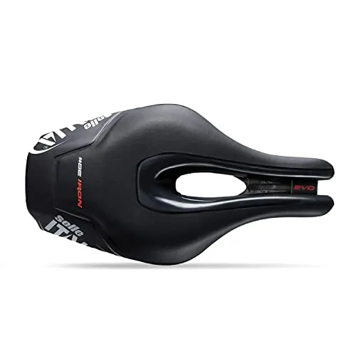 Selle Italia Iron Evo, Sellini per Biciclette Unisex, Nero, U3