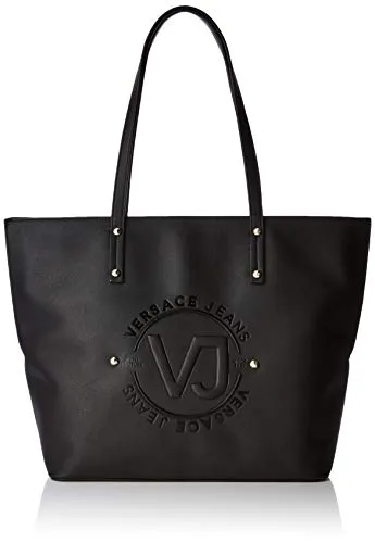 Versace Jeans Bag, Borsa a Spalla Donna, Nero (Nero), 14x29x42 cm (W x H x L)