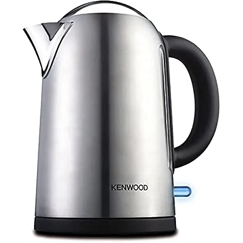 Kenwood SJM110 Bollitore, 2200 W, 1.6 Litri, 15 Decibel, Acciaio Inossidabile, Nero