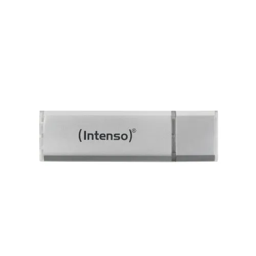 Intenso Alu Line - Chiavetta USB da 64GB - Pendrive USB 2.0, Argento