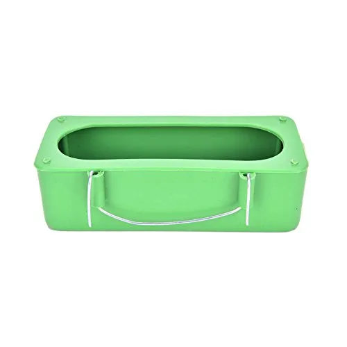 quanjucheer uccello Parrot tazze gabbia Pet, Mini plastica alimentare acqua feeder Bowl