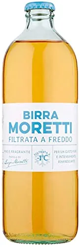 Gusto Italiano Selection - Birra moretti Filtrata A Freddo - 24 bottiglie da 0,55 l.