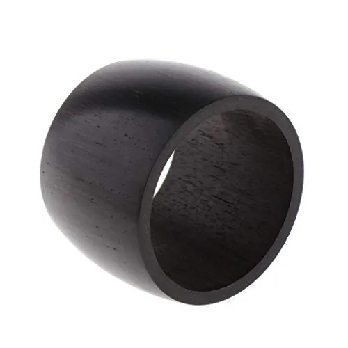 Morsetto Per Bocchino Per Clarinetto In Ebano Nero 1pc 35 X 25 Mm, Materiale In Ebano Puro