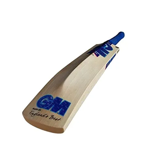 Gunn & Moore Siren DXM 404, Mazza da Cricket Unisex-Adulto, Blu, Manico Corto