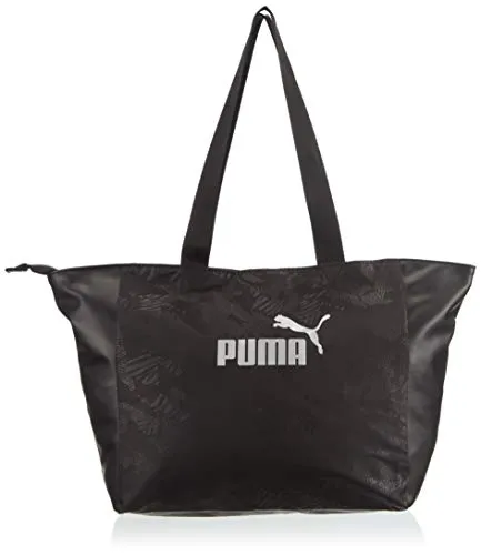 PUMA Wmn Core Up Large Shopper, Borsa Donna Black (Nero), Taglia Unica