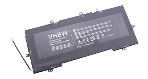 vhbw Litio-polimeri Batteria 3900mAh (11.4V) per Navigazione GPS navigatore HP Envy 13-D046TU, 13-D051TU