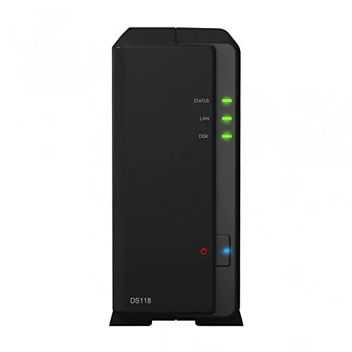 Synology DS118 1 Bay 6TB Bundle con 1 X 6TB st6000vn0041 Iron Wolf