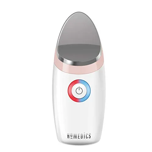 HoMedics Beauty Ilumi, Trattamento di Bellezza Completo per la tua Beauty Routine, Trattamento per il Viso, il Caldo Rilassa e Favorisce la Circolazione, il Freddo Riduce il Rossore e il Gonfiore