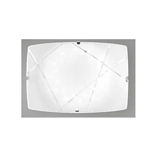 Fan Europe applique ALEXIA vetro bianco sfumato 12 W, 18x30