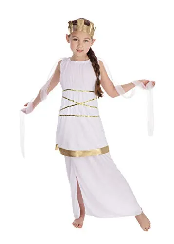 Bristol Novelty, costume greco (taglia L), età: 7-9 anni