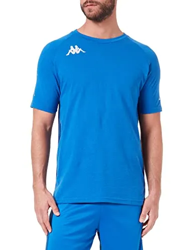 Kappa Ancone T-Shirt, Blu, S Unisex-Adulto