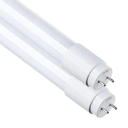 Confezione da 2 Tubo LED 60cm 9W, Colore Bianco Freddo (6500K), 900 Lumen, Standard T8 G13, Started LED Incluso