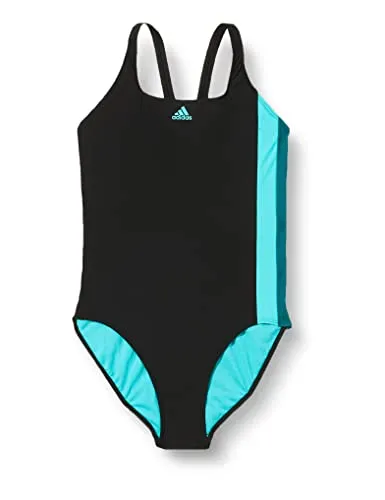 adidas BOS CB Suit, Costume da Nuoto Donna, Black/Mint Rush, 52