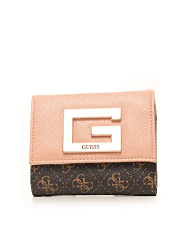 Guess Brightside SLG Small Trifold Rose Multi