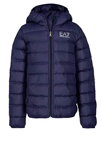 Armani Piumino Bambino 8NBB34 Blu Giubbotto Inverno 10 Anni