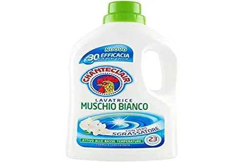 Chanteclair Detergente Lavatrice, Muschio Bianco, 1150ml