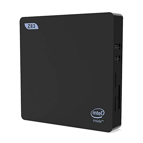 Beelink VGROUND Z83-V Mini PC con Processore Intel Atom x5-Z8350, 4 GB di RAM 64 GB di Rom, Doppio WiFi da 2,4 + 5,8 GHz, 1000 Mbps, BT 4.0, HDMI e VGA, Preinstallato Windows 10