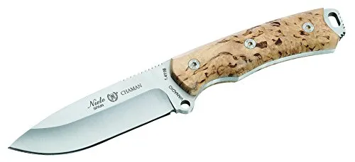 Nieto Coltello da Cintura Chaman Coltello da Caccia Outdoor, Multicolore, Taglia Unica