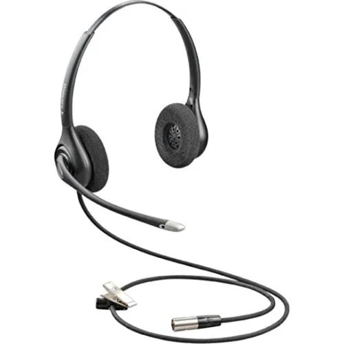 Plantronics SupraPlus HW261N-DC Cuffia, Nero