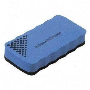 Techly 309319 Cancellino Magnetico per Lavagna Colore Blu Blu