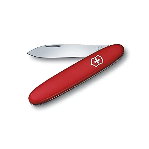 Victorinox, Excelsior Solo, coltellino svizzero, 1 funzione, lama grande, prodotto in Svizzera, colore rosso