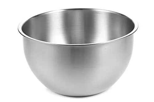 Ciotole in acciaio inox - Ciotole per mescolare - Ciotole in metallo - Ciotole in acciaio inox 304 - Ciotole da forno - Ciotola da forno - Ciotola da forno 20cm (8 inch)