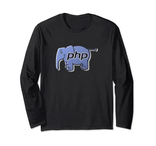 PHP Programmatore T-Shirt Computer Coders Developers tee Maglia a Manica