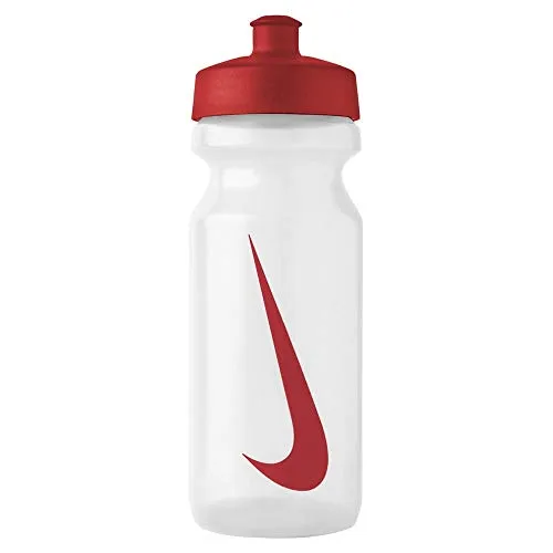 Nike Big Mouth Bottle 2.0 650 ml trasparente / rosso sport