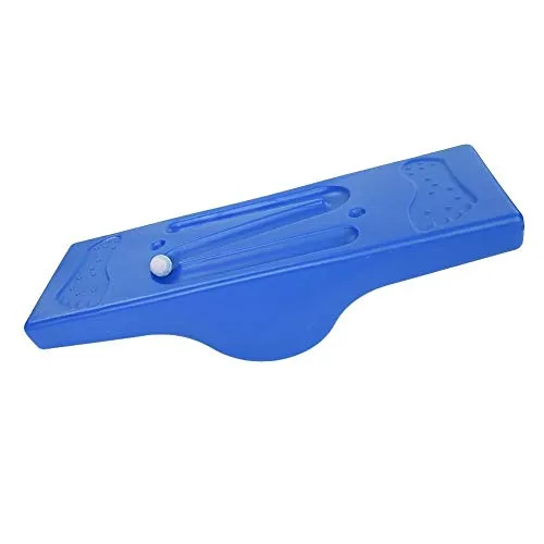 Alomejor Equilibrio Tavola per Bambini Balance Board Bilancia Waldorf Kinderboard Equilibrio Giocattolo per Fisioterapia e L'allenamento Sportivo per Bambini(Blu)