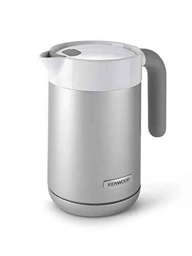 Kenwood ZJM401TT - Bollitore elettrico, capacità 1,6 L, filtro, caraffa rivestita, colore argento