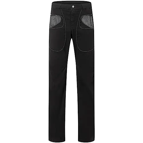 E9 Pantaloni Bergzeit Rondo Slim 1, Black, XXL