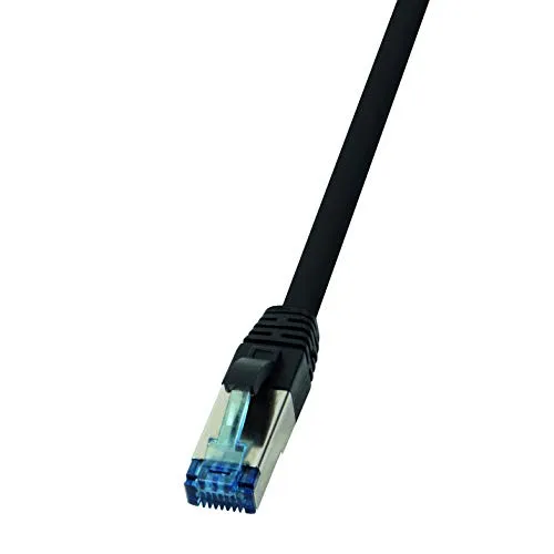 LogiLink CQ6105S Cavo di Rete 15 m Cat6a S/FTP (S-STP) Nero