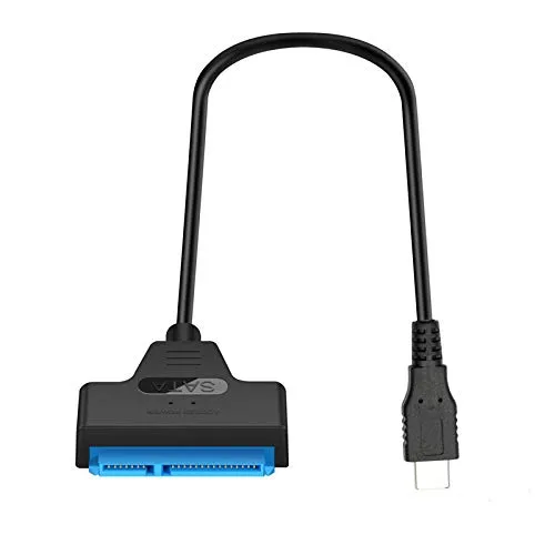 Iycorish Cavo adattatore USB da 3,5 Gb Sata Iii Hdd tipo C a 10 Gbps per cavo da 2,5 pollici Sata Drive Usap 20cm Lunghezza
