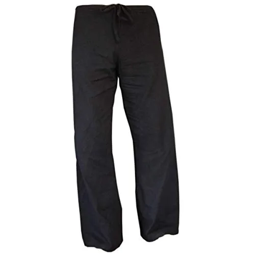 Panasiam Pantaloni in stoffa, un classico, disponibili solo nella taglia M, in 8 diversi colori, in vero cotone nero 54