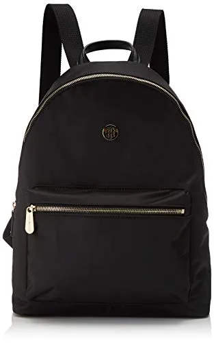 Tommy Hilfiger Poppy Backpack, Zaino Donna, Nero (Black), 1x1x1 centimeters (W x H x L)