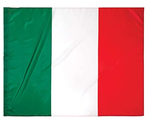 Subito disponibile Bandiera Italia Italiana 90X150 Centimetri Con Passante Per L'Asta.
