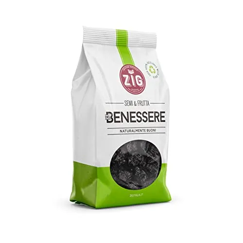 ZIG - Benessere - Prugne secche denocciolate 600g (3 buste da 200g)