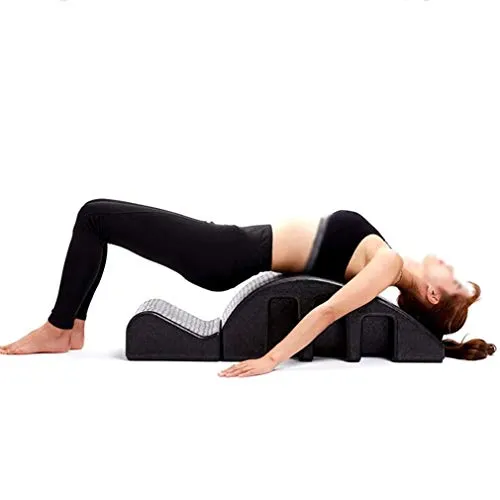 Pilates Yoga Wedge Spine Corrector Back Pain Relief Balanced Body Arc di Massaggio di correzione Attrezzature for Il Fitness cervicale cifosi Yoga Schiuma Arc
