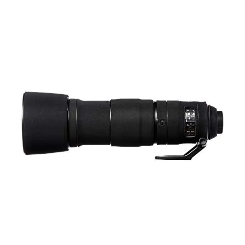 easyCover - Protezione obiettivo in neoprene per Nikon 200-500 mm f/5.6 VR, colore: nero