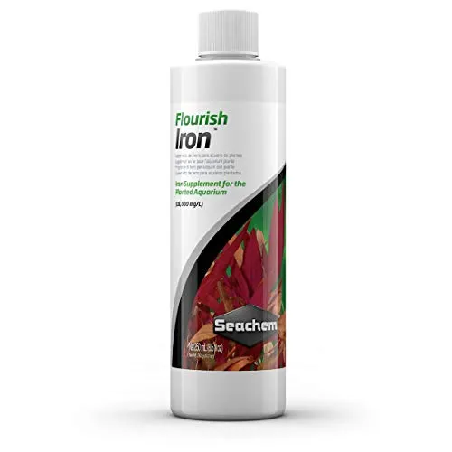 Seachem Flourish Iron- Ferro per acquari di Acqua Dolce - 250 ml