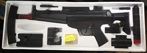 Fucile d’Assalto Elettrico MP5 in ABS, semiautomatico/Automatico, Confezione Regalo per Natale, RIF. CM023 (0,5 Joule)